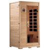 Golden Designs "Studio Series" 1-2-person Low EMF  Far Infrared Sauna