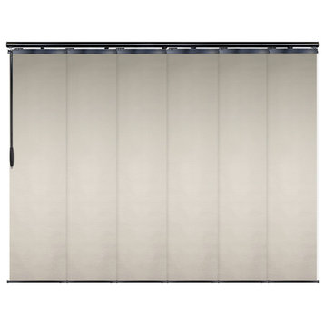 Stella 6-Panel Track Extendable Vertical Blinds 98-130"W
