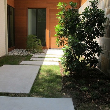 Entry courtyard
