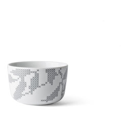 Menu Grey Leaves Jar - Kitchen Canisters And Jars