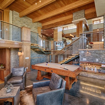 Walnut Kitchen and Great Room