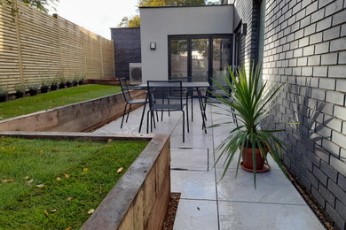 Design ideas for a modern patio in Other.