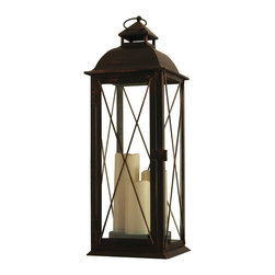 Smart Solar Inc - Smart Solar Salerno Triple LED Candle Lantern - Candleholders