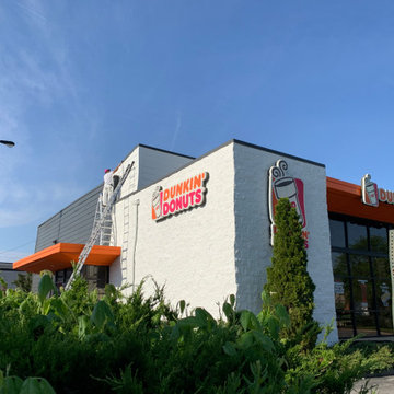 Dunkin Donuts - Exterior Painting for one of our colleagues
