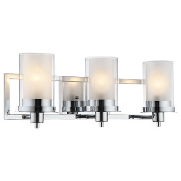 Hardware House Avalon Collection Light Wall or Vanity Fixture, 3 Light