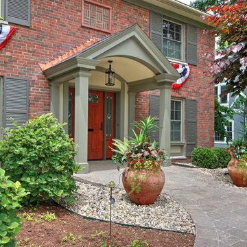 New Portico and Front Door
