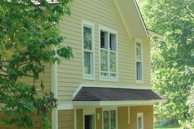 Arts and crafts exterior home photo in New York