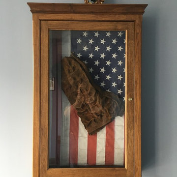 Display case for Steel from Twin Towers