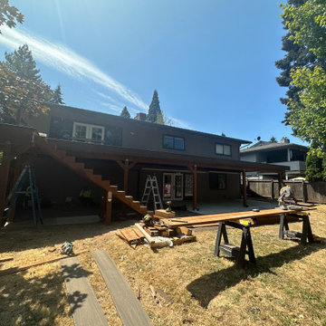 Ridgeview - Deck | Concrete pad