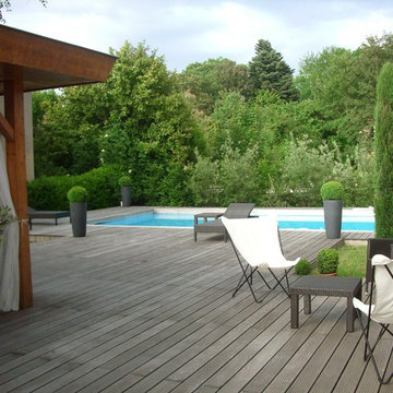 maison d'architecte en Bois