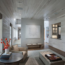 Freestanding interior wall/coffee bar