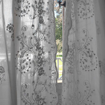 Reproduced Vintage Cornelly/Extra Long Curtains/Custom