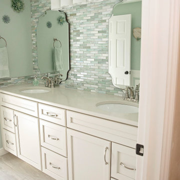 Vanity, Backsplash, Mirrors, Lighting
