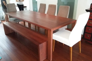 8-Seater Dining Table with Bench