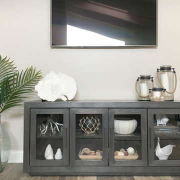 Transitional Greige Vacation Home