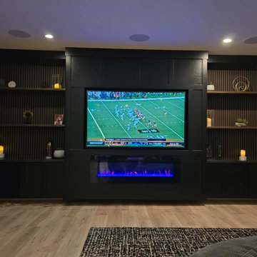 Basement Media Wall