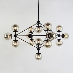 Sputnik Chandelier 15 Lights Interior Lighting Fixtures - Chandeliers