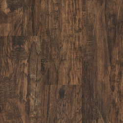 Gold Rush Hickory 7.56" Wide Waterproof Luxury Vinyl Plank Flooring from the Mod - Engineered Wood Flooring