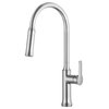 KRAUS Nola 1-Handle Pull Down Dual-Function Spray Kitchen Faucet, Chrome