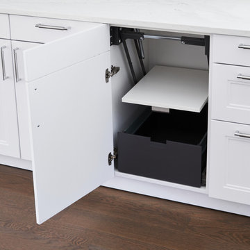 Lift Up Shelf For Appliances | Riverside, Greenwich New Residence