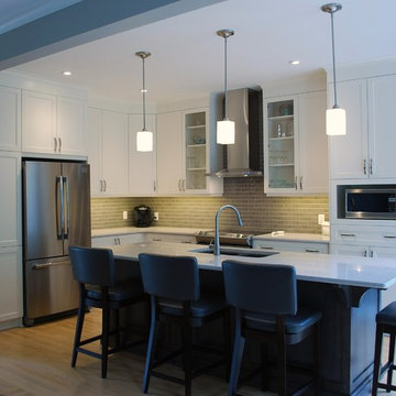 Cloud White- Smoke Grey Kitchen