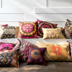 Suzani Pillows - Decorative Pillows