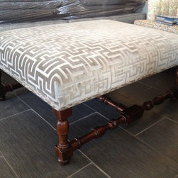 Ottomans + Benches - Footstools And Ottomans