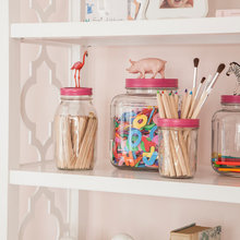 storage jars display