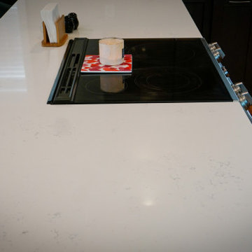 Bailey's Cabinets used throughout this stunninglake home