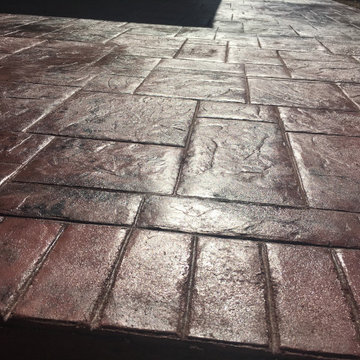 Stamping and Staining of concrete