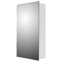 Deluxe Series Medicine Cabinet, 18"x36", Polished Edge, Surface Mount