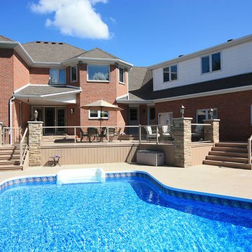 decks with pools.