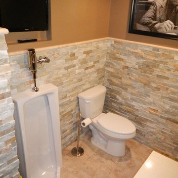 Overland Park, KS Basement Entertainment Center