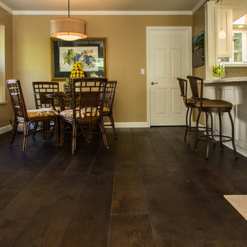 Wide Plank French Oak Hardwood Floors - San Jose, CA