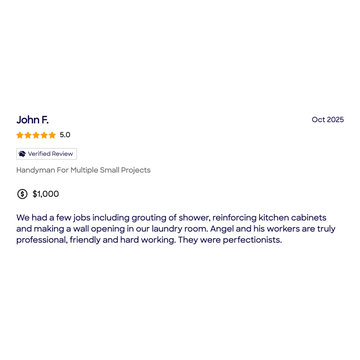 Our Reviews from Local Homeowners