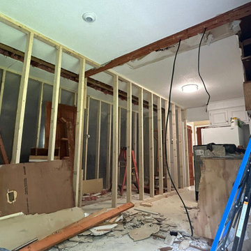 Removing load bearing wall/kitchen remodel