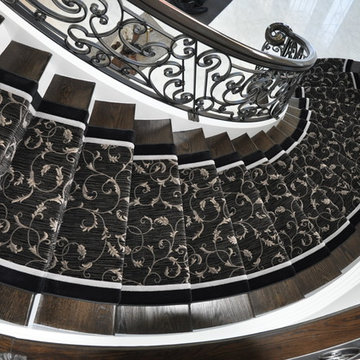 Cresskill, NJ Custom Stair Runner Job