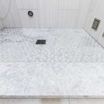 DTV+ Shower Experience: Steam Heads and lower Water-Tiles