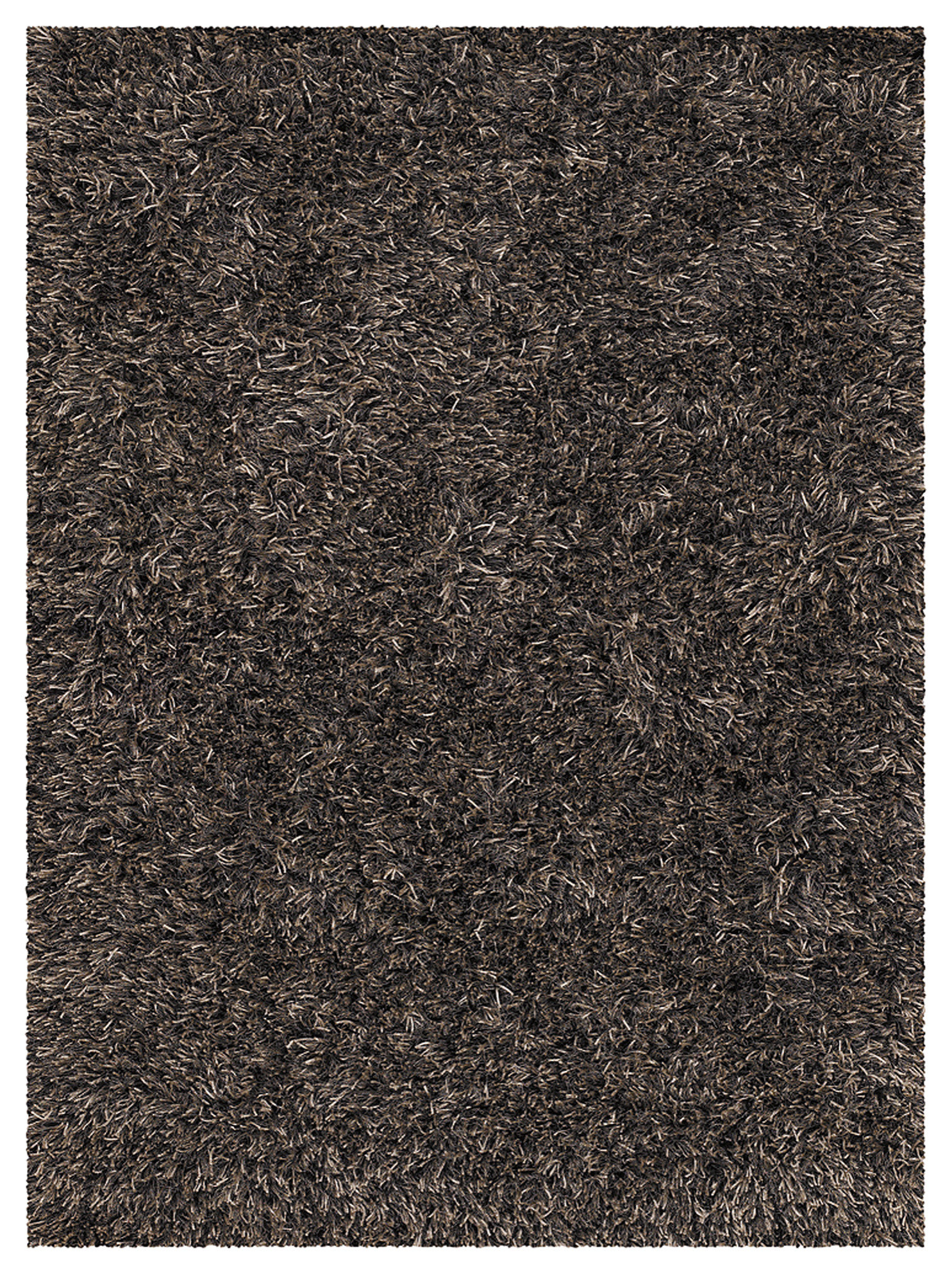 Chandra Rugs Tulip Hand-Woven Contemporary Rug, Rectangular Black/Beige ...