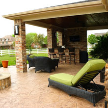 stamped concrete