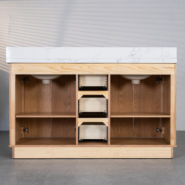 Kathryn 72'' Light Bathroom Vanity