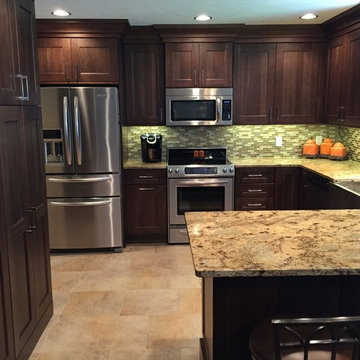 Hickory "Calico" Kitchen - #3