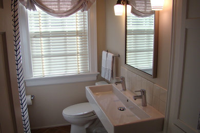 Elegant bathroom photo in Other