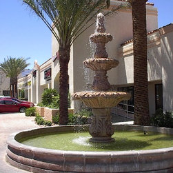 Fountain 009a - Outdoor Fountains And Ponds