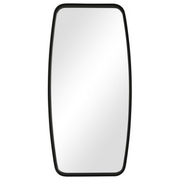 Matte Black Rectangular Wall Mirror, Bathroom Mirror, 20 X 40
