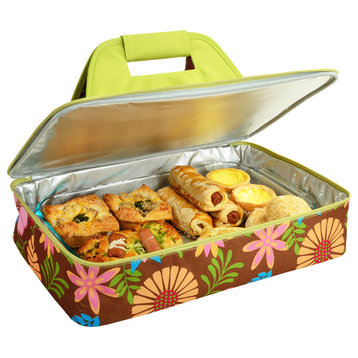 Insulated Casserole Carrier, Floral