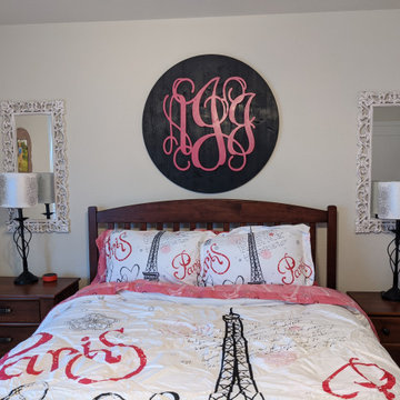Paris Themed Kid's Bedroom