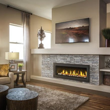 Linear Fireplace