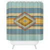 Bianca Green Fiesta Vintage Shower Curtain
