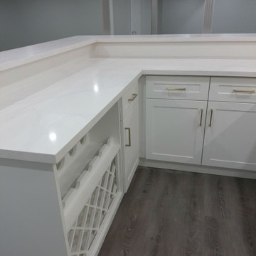 Basement With Custom Built Bar-Ajax